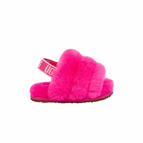 UGG Fluff Yeah Slide Toddler 'Rock Rose'