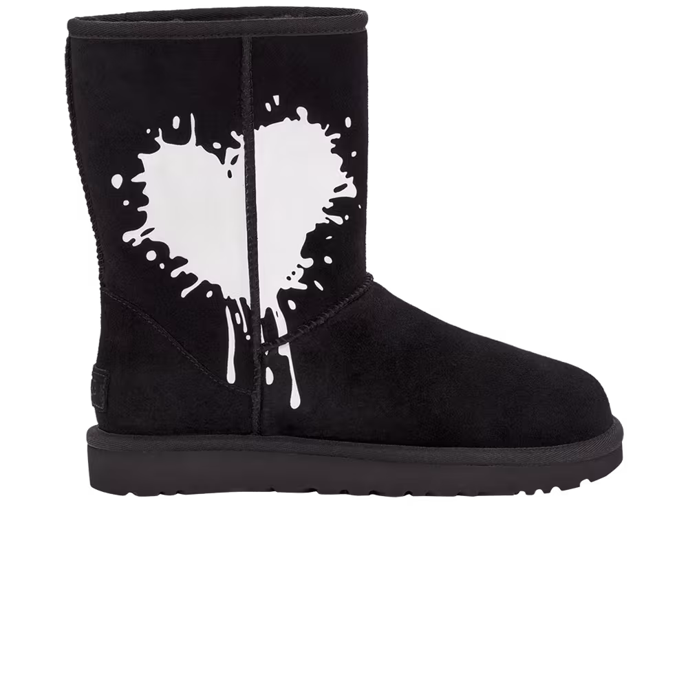 UGG Women's Classic Short Boot Black Graphic
