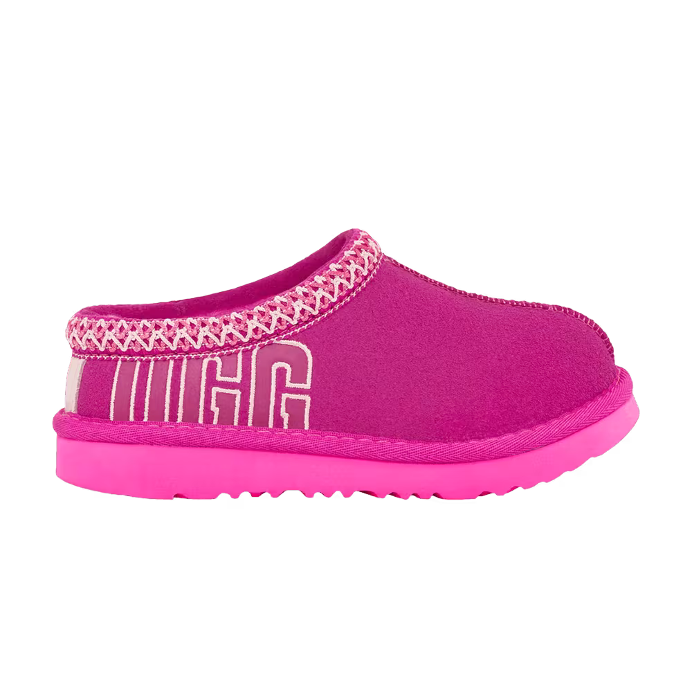 UGG Tasman Slipper Kids Graphic Outline - Pink