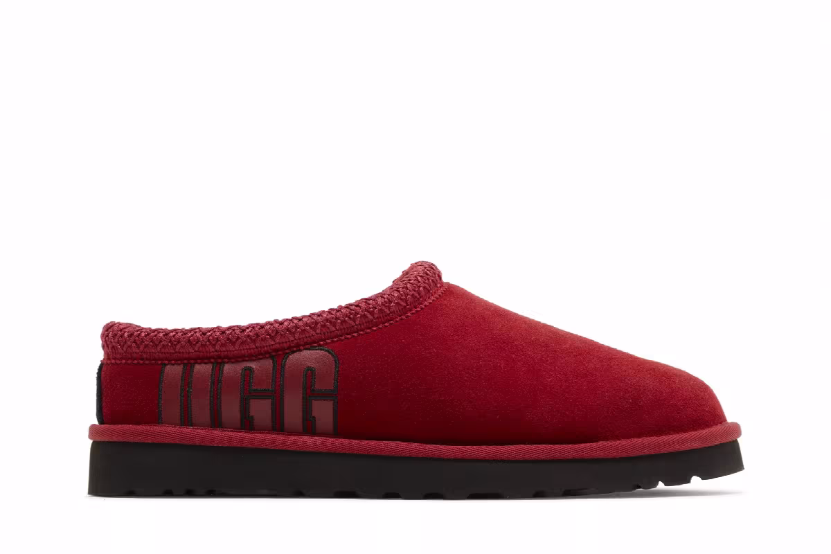 UGG Tasman Slipper Graphic Outline - Samba Red, view 2