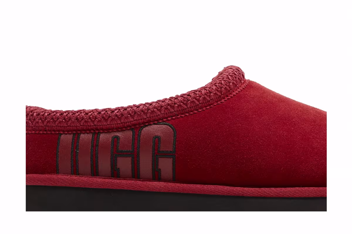 UGG Tasman Slipper Graphic Outline - Samba Red, view 3