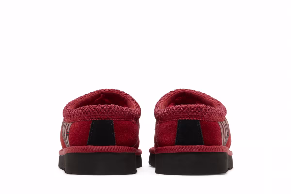 UGG Tasman Slipper Graphic Outline - Samba Red, view 7