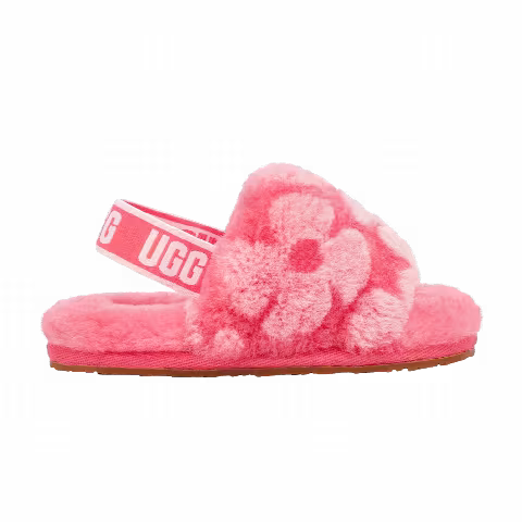 UGG Fluff Yeah Slide Toddler 'Strawberry Sorbet'
