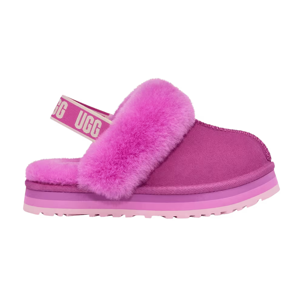 UGG Funkette Slipper Kids Purple Ruby