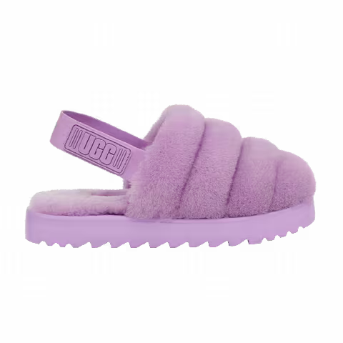 UGG Wmns Super Fluff Slipper 'Lilac Bloom'