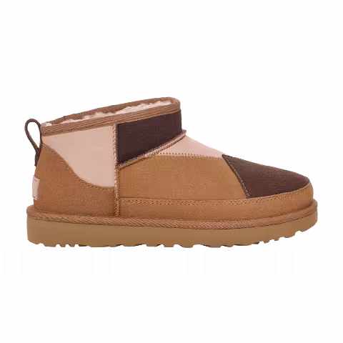UGG Wmns Classic Ultra Mini Boot Reimagined 'Chestnut Multi-Color'