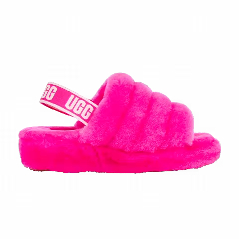 UGG Wmns Fluff Yeah Slide 'Rock Rose'