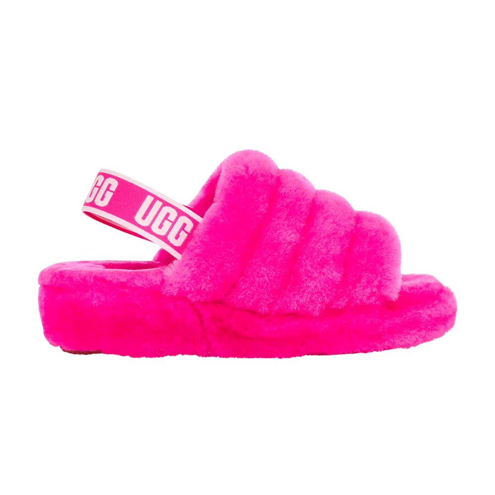 UGG Women's Fluff Yeah Slide Rock Rose