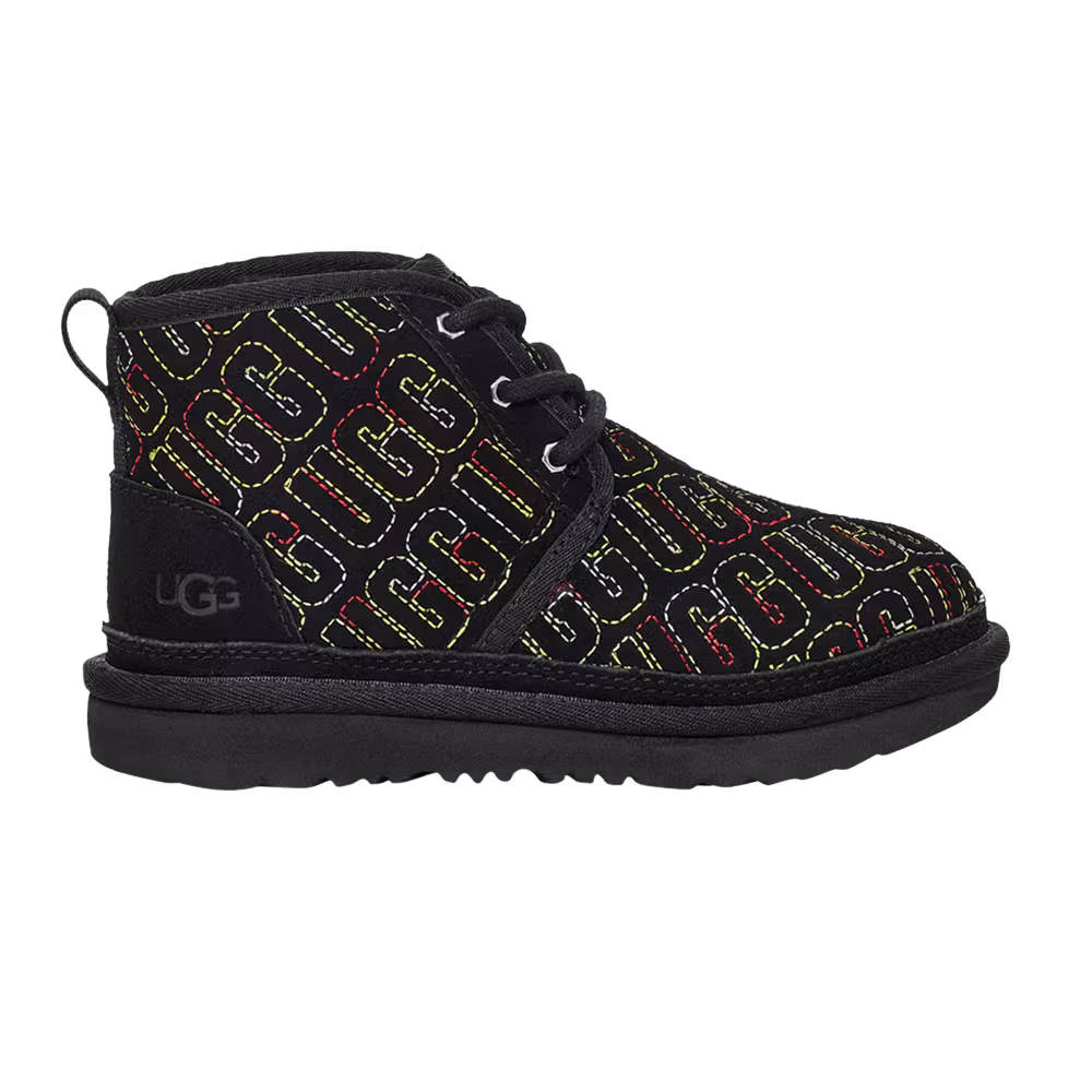 UGG Neumel II Boot Kids Graphic Stitch - Black