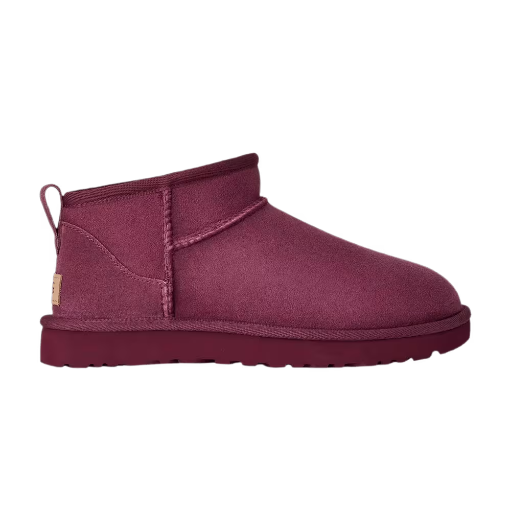 UGG Women's Classic Ultra Mini Boot Burnt Magenta