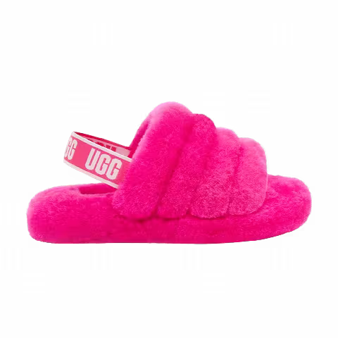 UGG Fluff Yeah Slide Kids 'Fuchsia'