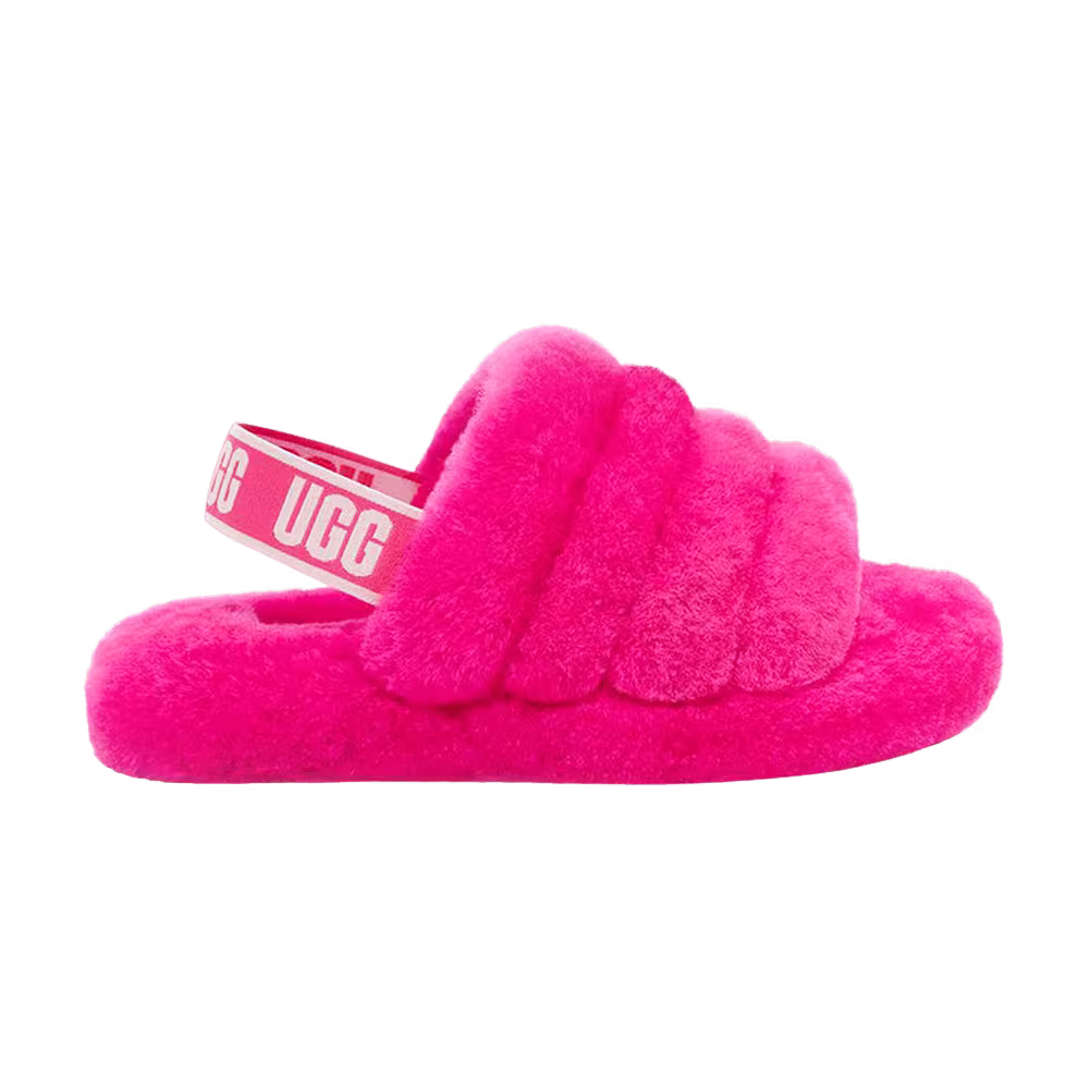 UGG Fluff Yeah Slide Kids Fuchsia