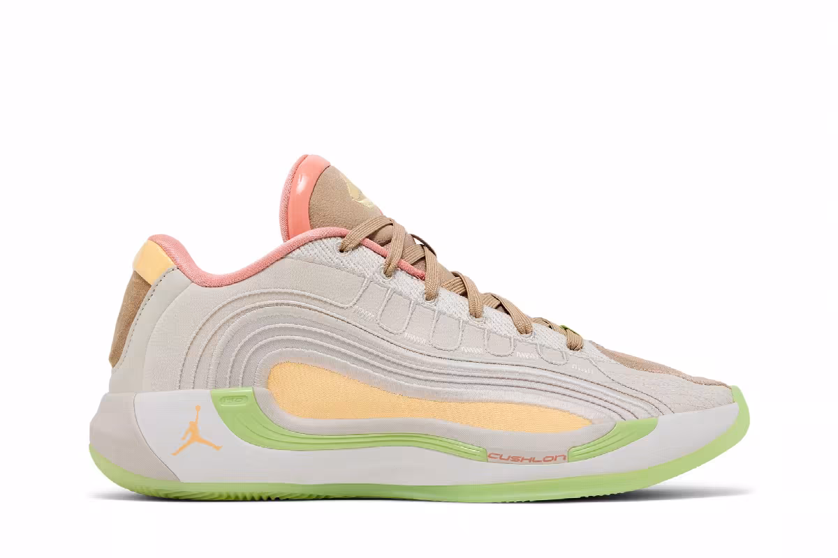 Air Jordan Luka 4 PF Light Orewood Tangerine Tint, view 2