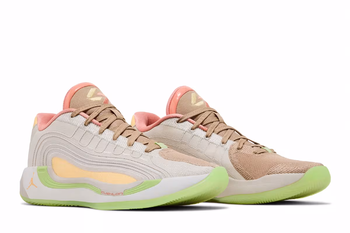 Air Jordan Luka 4 PF Light Orewood Tangerine Tint, view 9