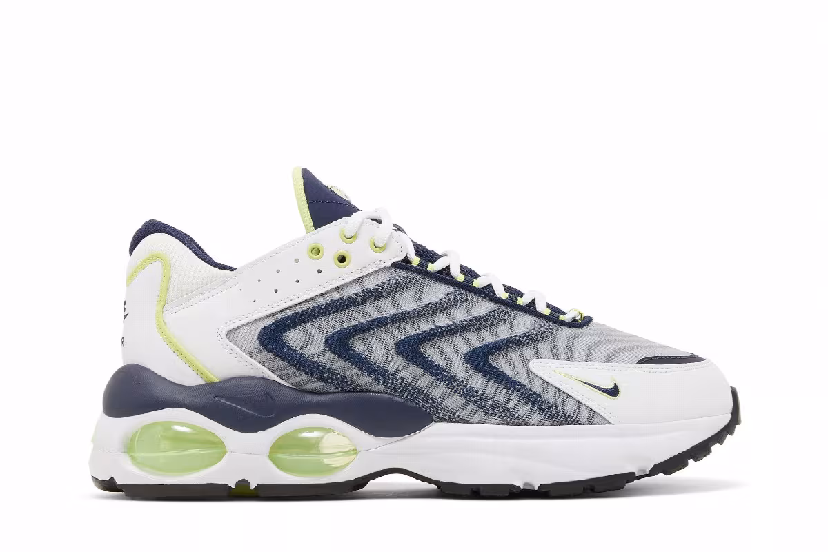 Nike Air Max TW White Lemon Twist Navy, view 2