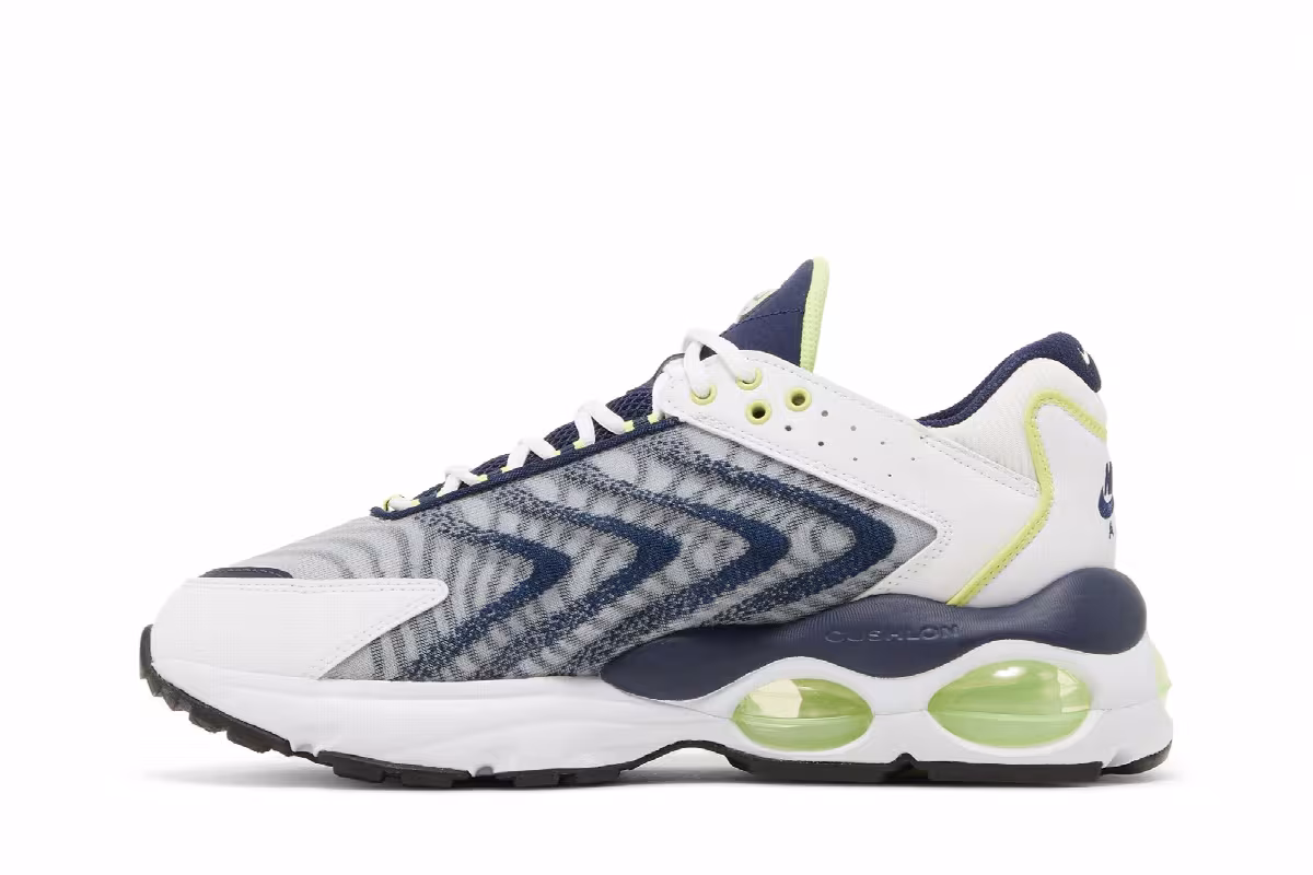 Nike Air Max TW White Lemon Twist Navy, view 4