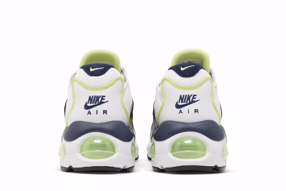 Nike Air Max TW White Lemon Twist Navy, view 7