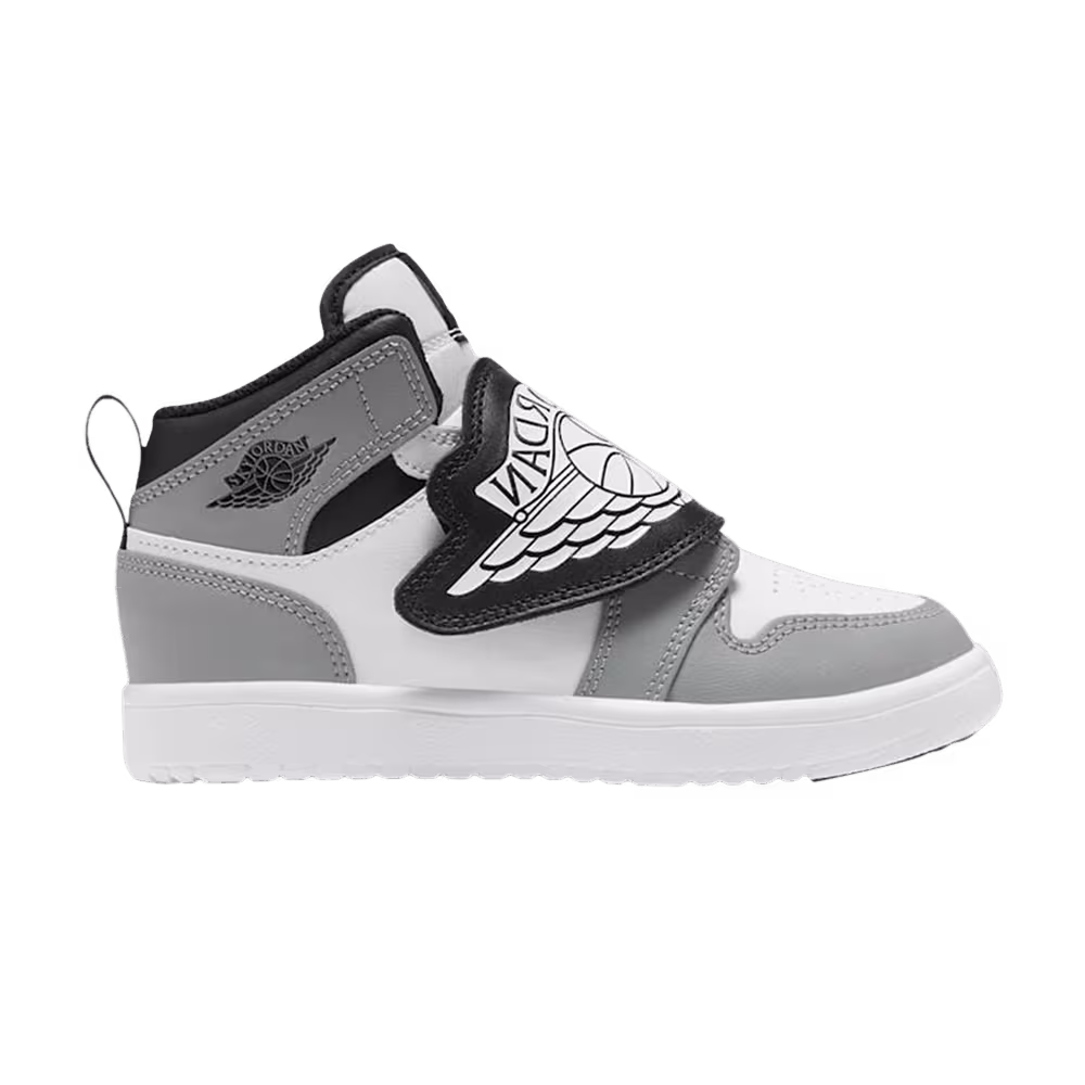 Air Jordan Sky Jordan 1 PS White Black Particle Grey