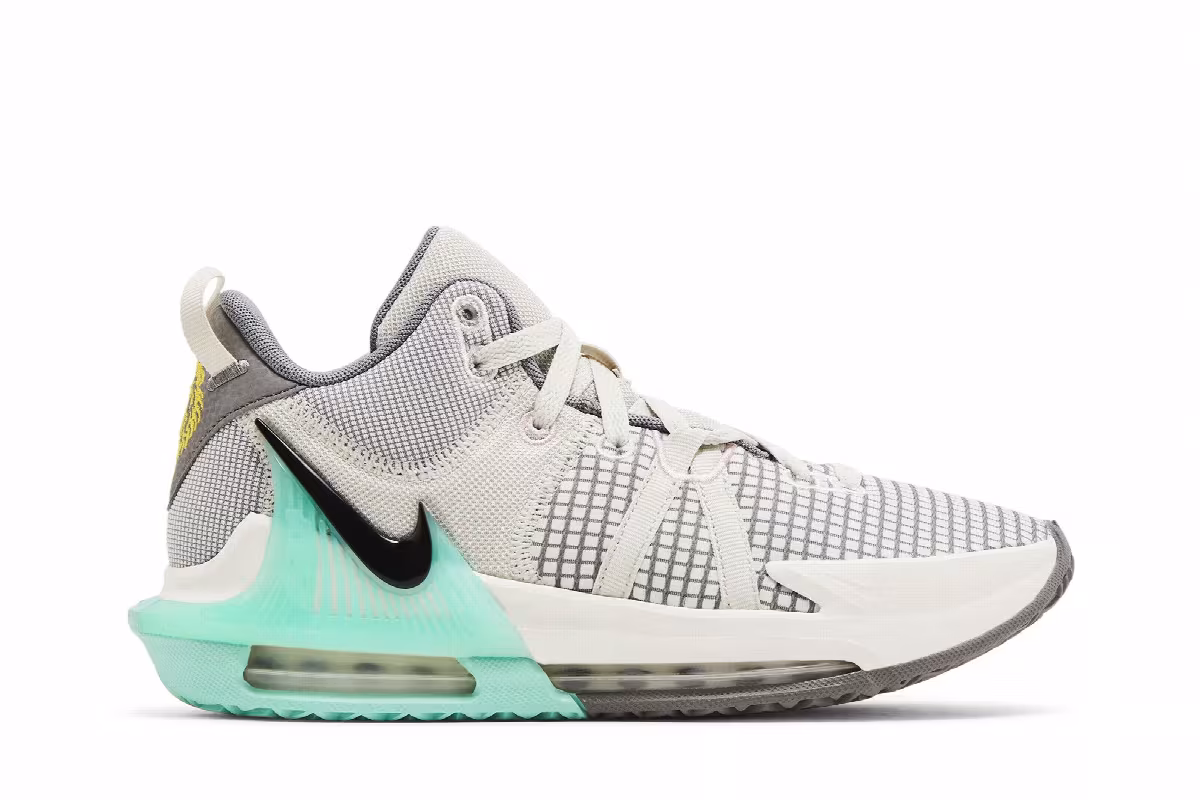 Nike LeBron Witness 7 EP Flat Pewter Mint, view 2