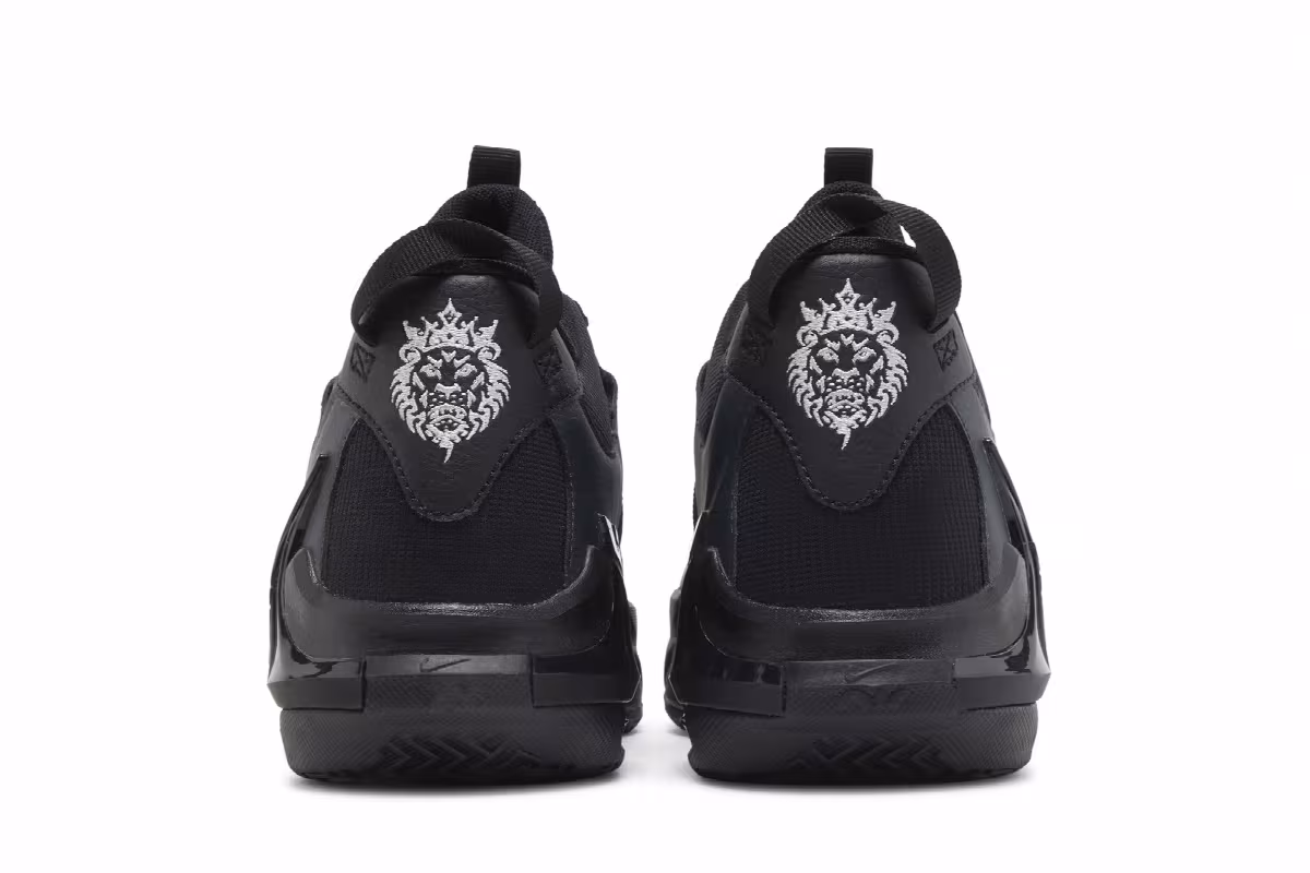 Nike LeBron Witness 7 GS Black Anthracite, view 7