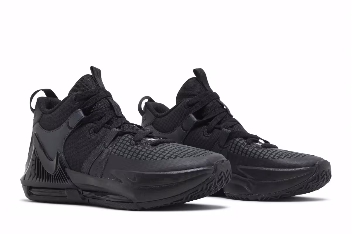 Nike LeBron Witness 7 GS Black Anthracite, view 9