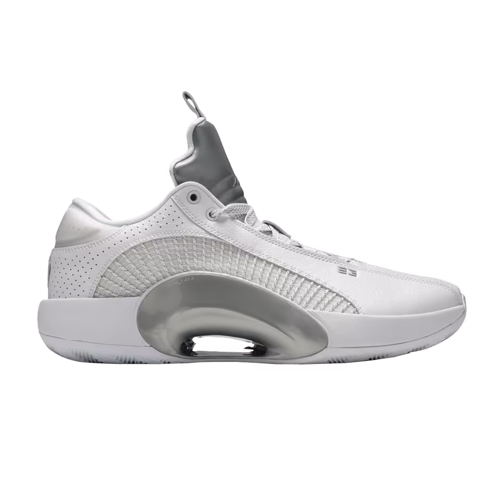Air Jordan 35 Low PF White Metallic Silver