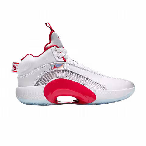 Air Jordan 35 GS 'White Fire Red'