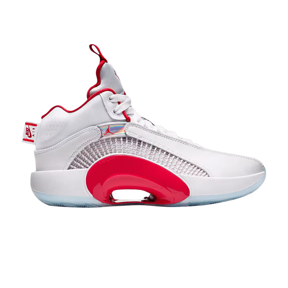 Air Jordan 35 GS White Fire Red