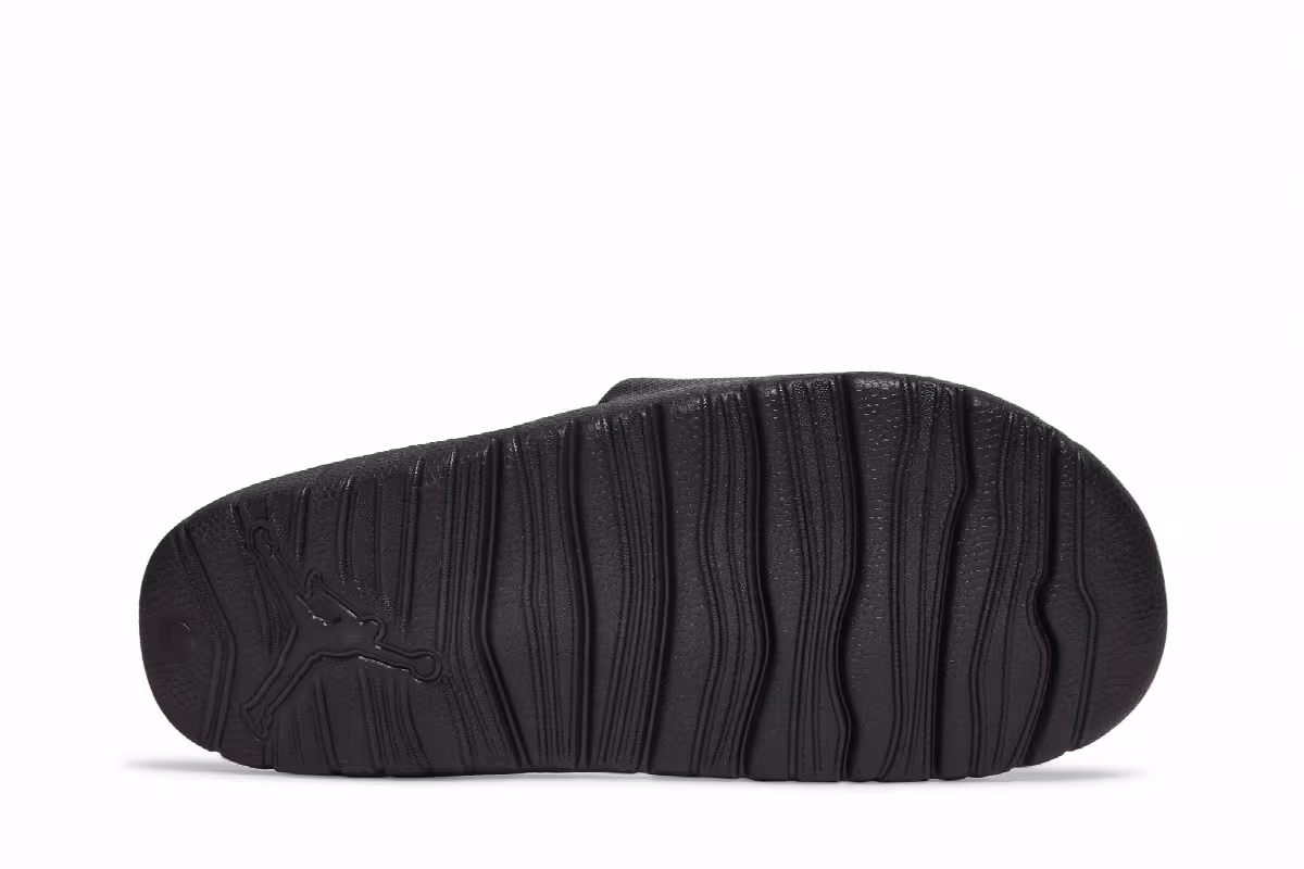 Air Jordan Break Slide Black White, view 5