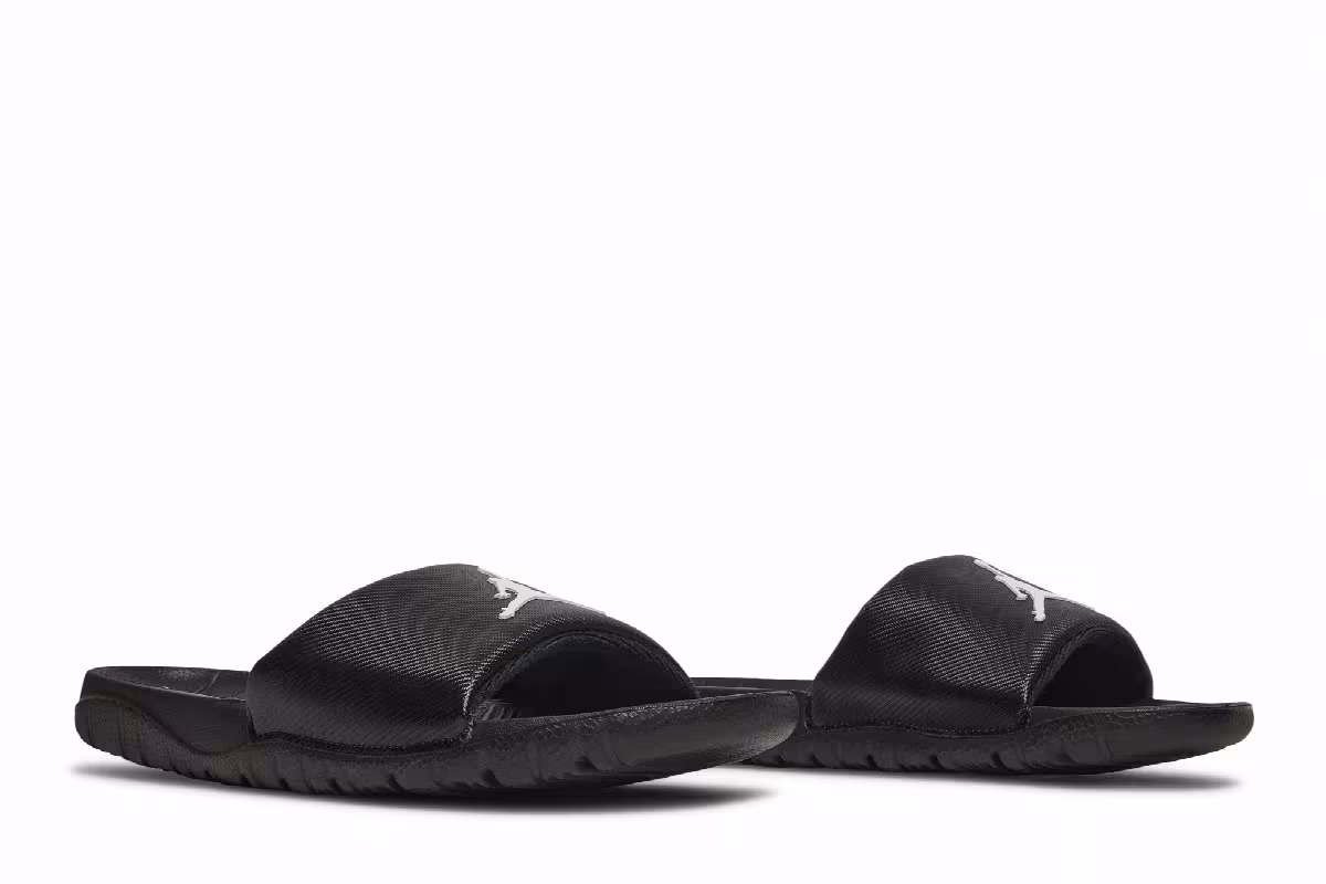 Air Jordan Break Slide Black White, view 9