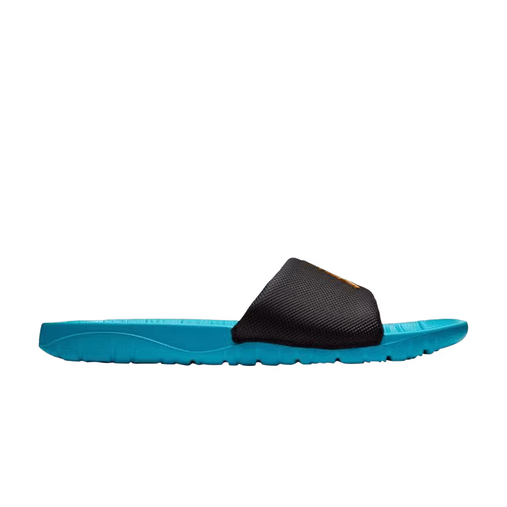 Air Jordan Break Slide Black Blue Fury