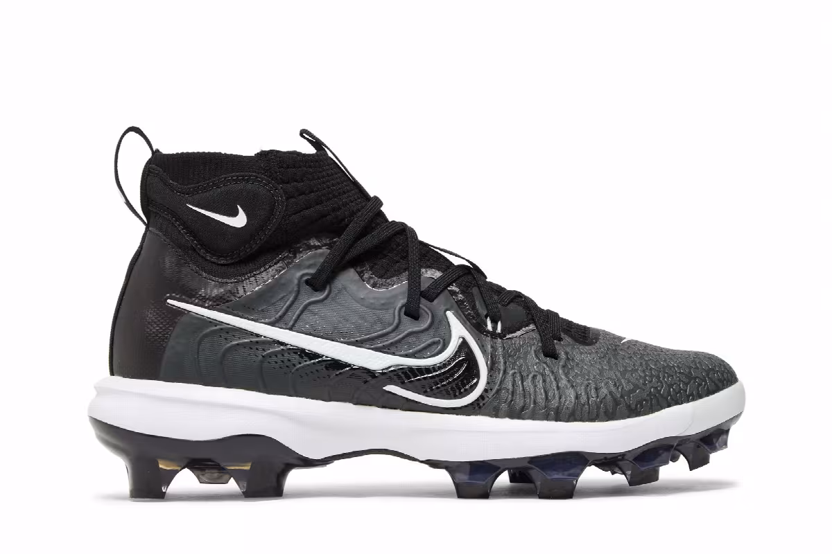 Nike Alpha Huarache NXT MCS Black White, view 2