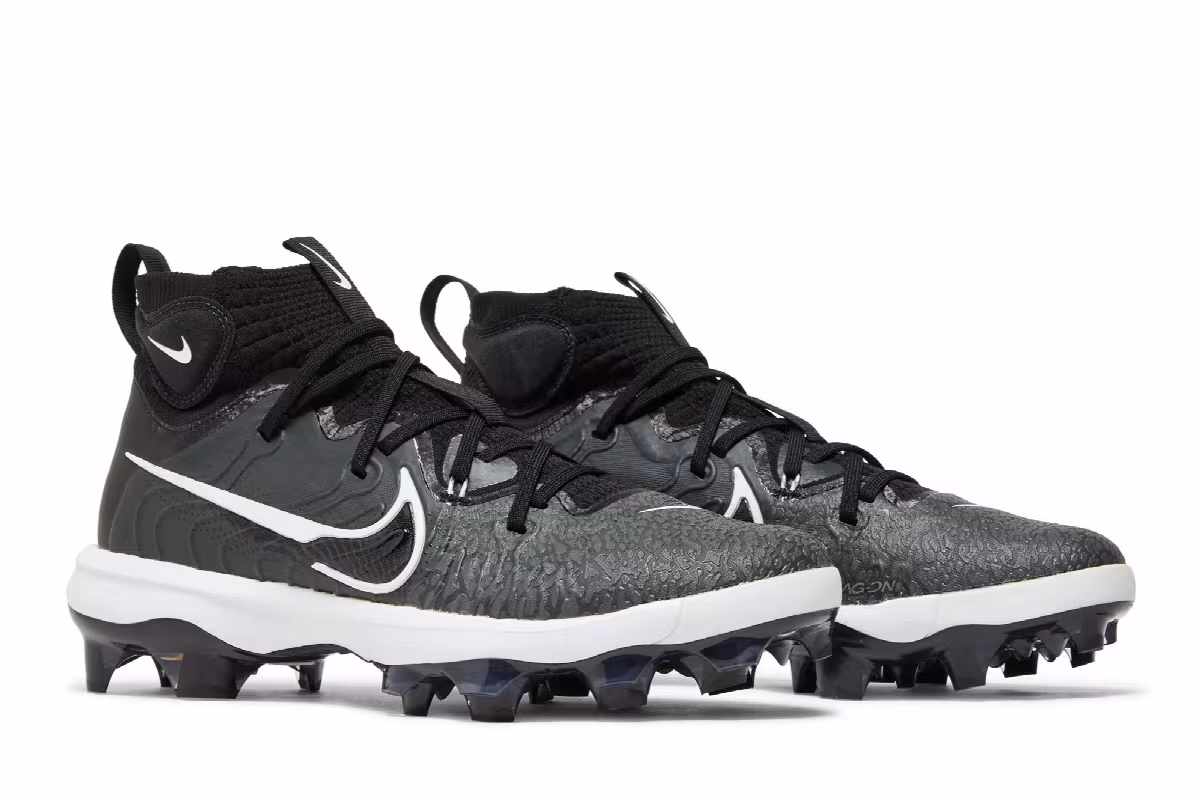 Nike Alpha Huarache NXT MCS Black White, view 9