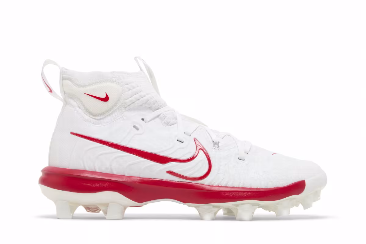 Nike Alpha Huarache NXT MCS White University Red, view 2