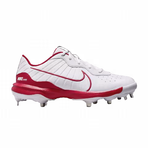 Nike Alpha Huarache Varsity 4 Low 'White University Red'