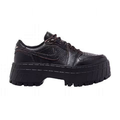 Wmns Air Jordan 1 Low Brooklyn 'Black Cacao Wow'