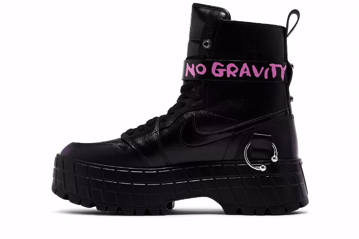 Women's Air Jordan 1 High Brooklyn No Gravity, view 4