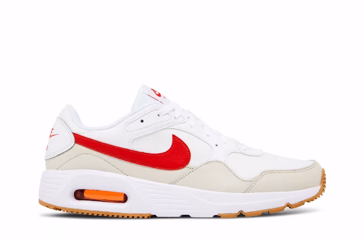 Nike Air Max SC White Picante Red, view 2