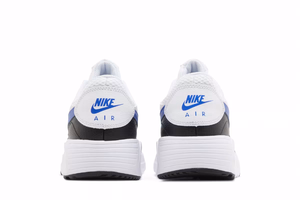Nike Air Max SC White Black Game Royal, view 7