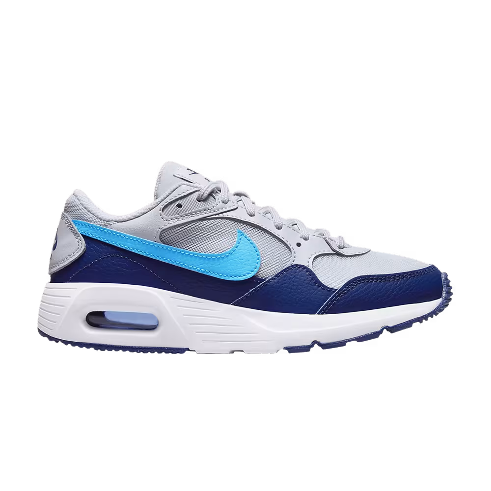 Nike Air Max SC GS Pure Platinum Blue Lightning