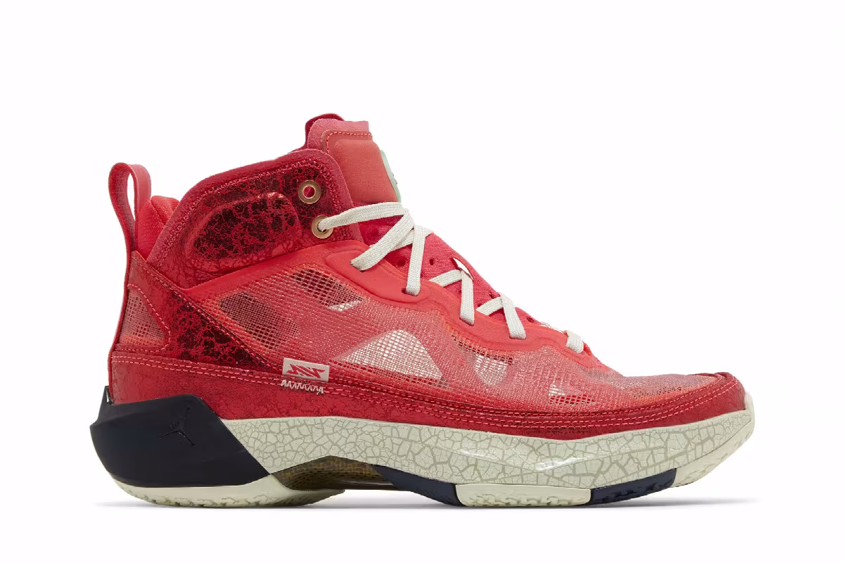 Rui Hachimura x Air Jordan 37 Siren Red, view 2