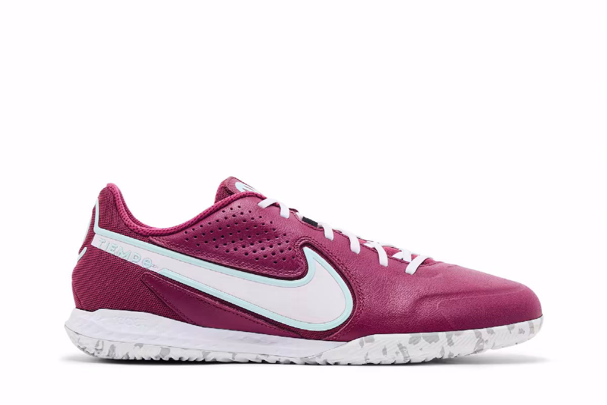 Nike React Tiempo Legend 9 Pro IC Rosewood Camo, view 2