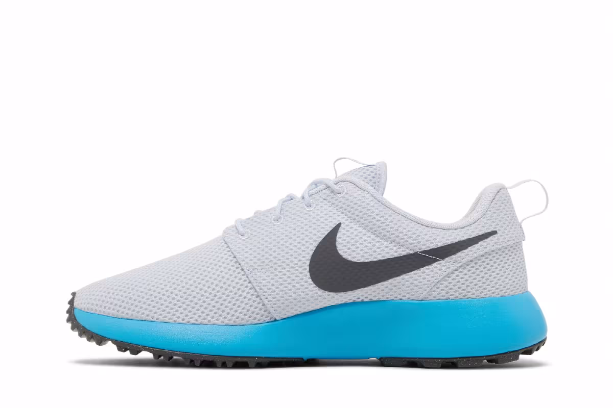 Nike Roshe Golf Next Nature Grey Blue Lightning, view 4