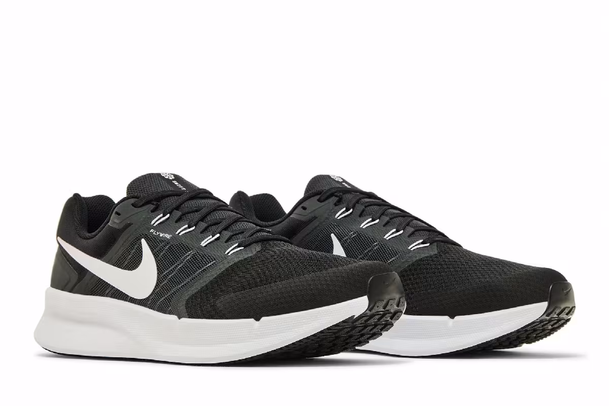 Nike Run Swift 3 Black White, view 9