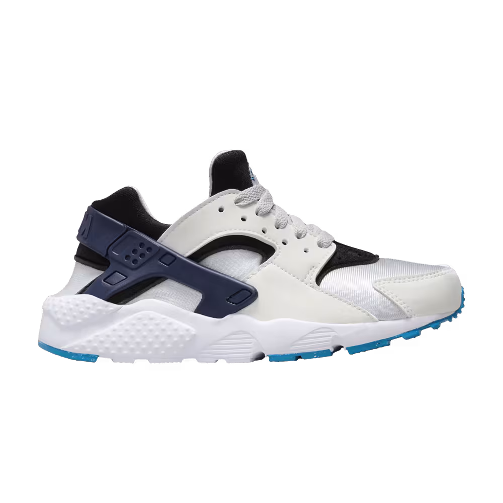 Nike Huarache Run GS White Deep Royal