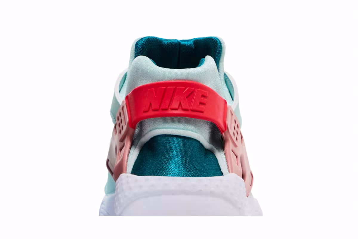 Nike Huarache Run GS Jade Ice Red Stardust, view 8