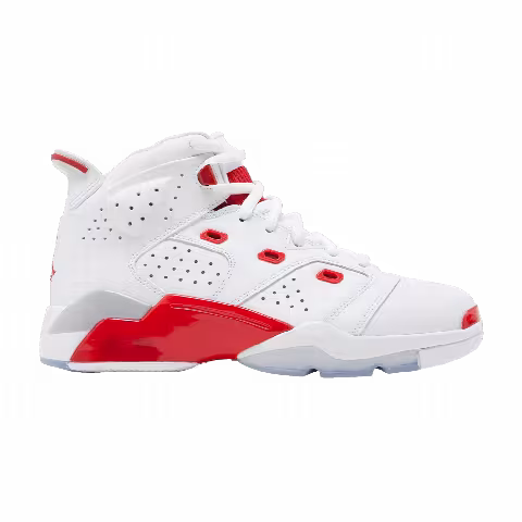 Air Jordan 6-17-23 GS 'White Fire Red'