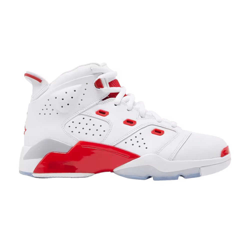 Air Jordan 6-17-23 GS White Fire Red