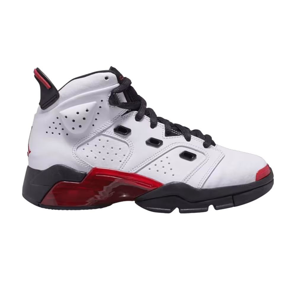 Air Jordan 6-17-23 GS White Gym Red