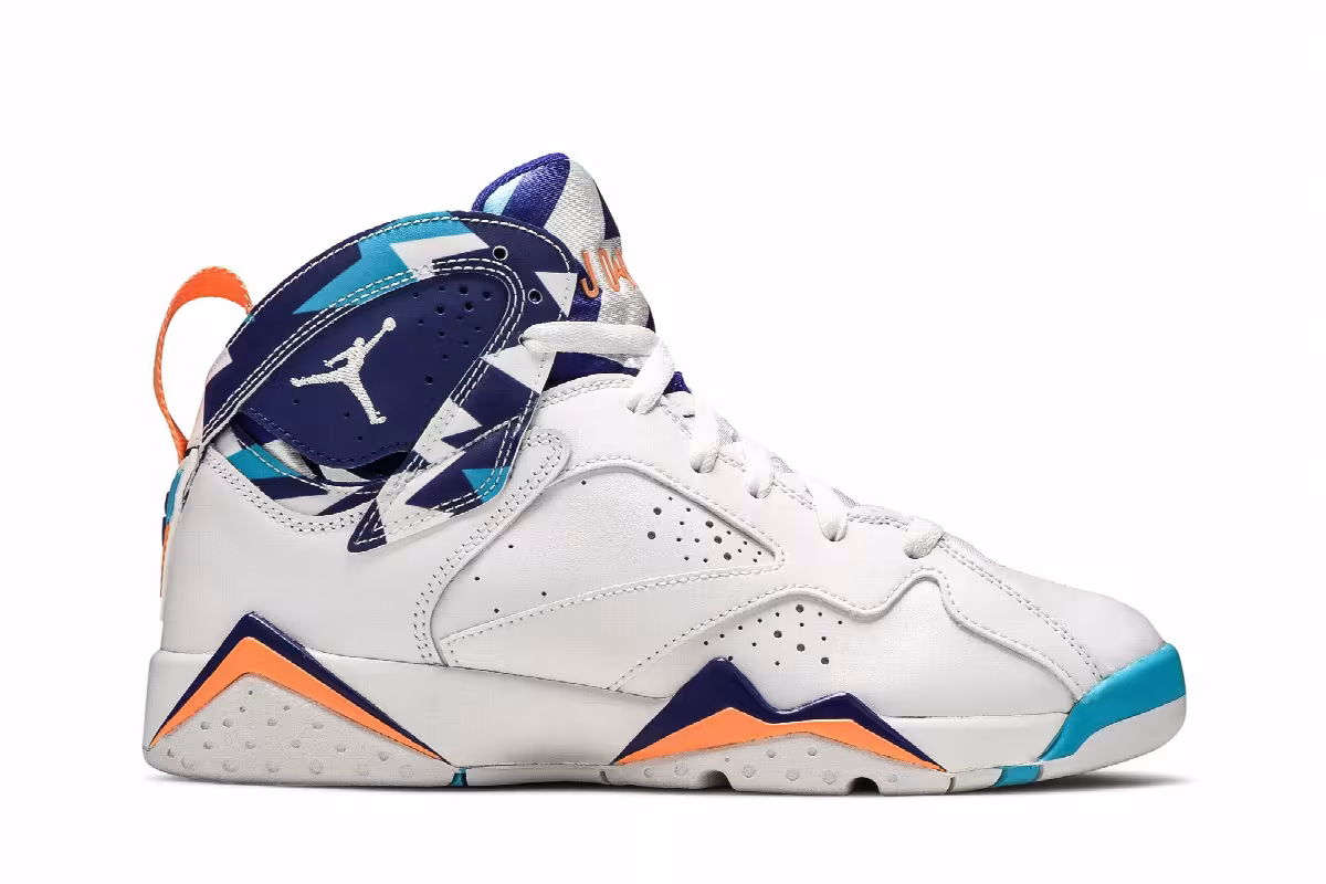 Air Jordan 7 GS Chlorine Blue, view 2